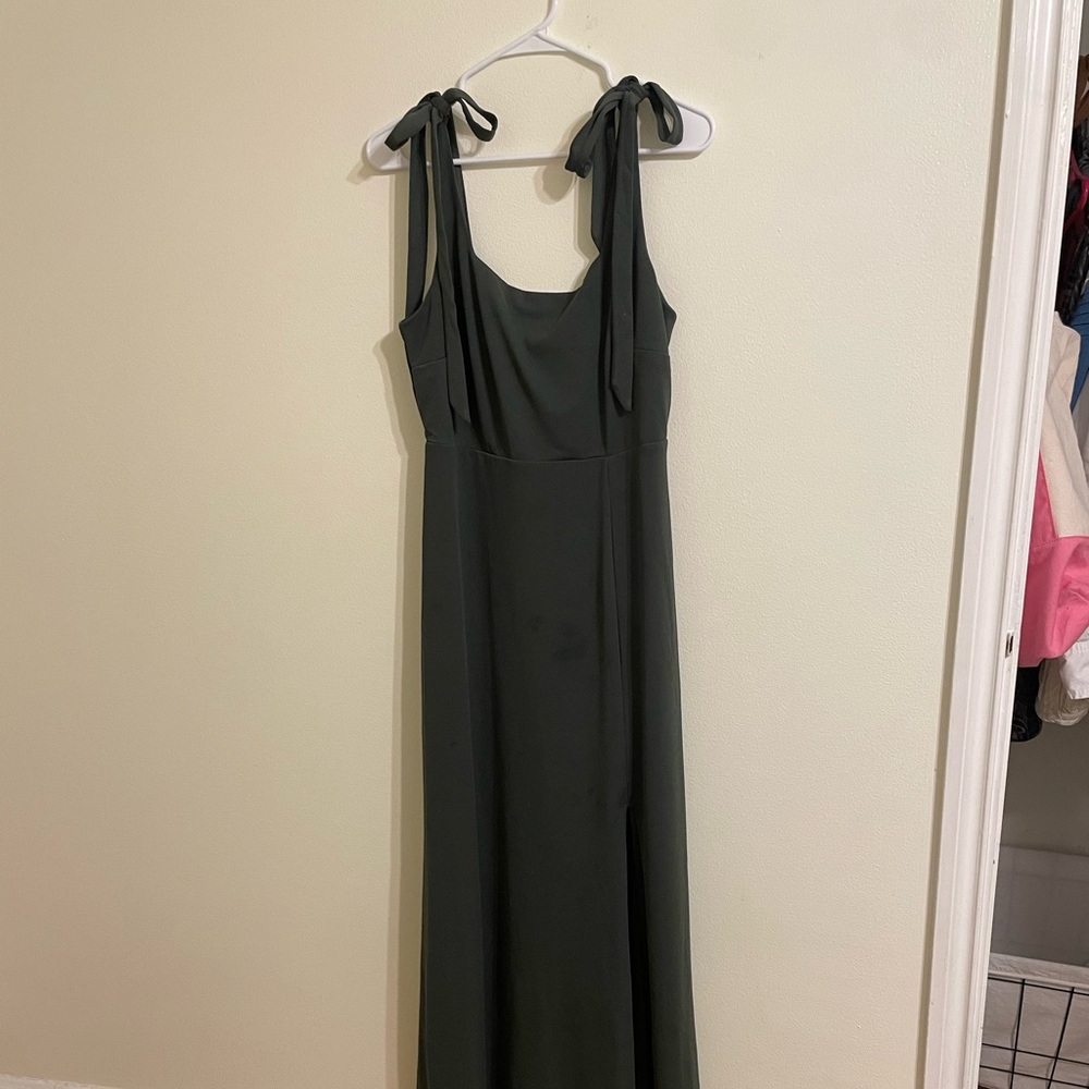Birdy Grey Bridesmaid Dress - "Alex Convertible Dress" in Olive